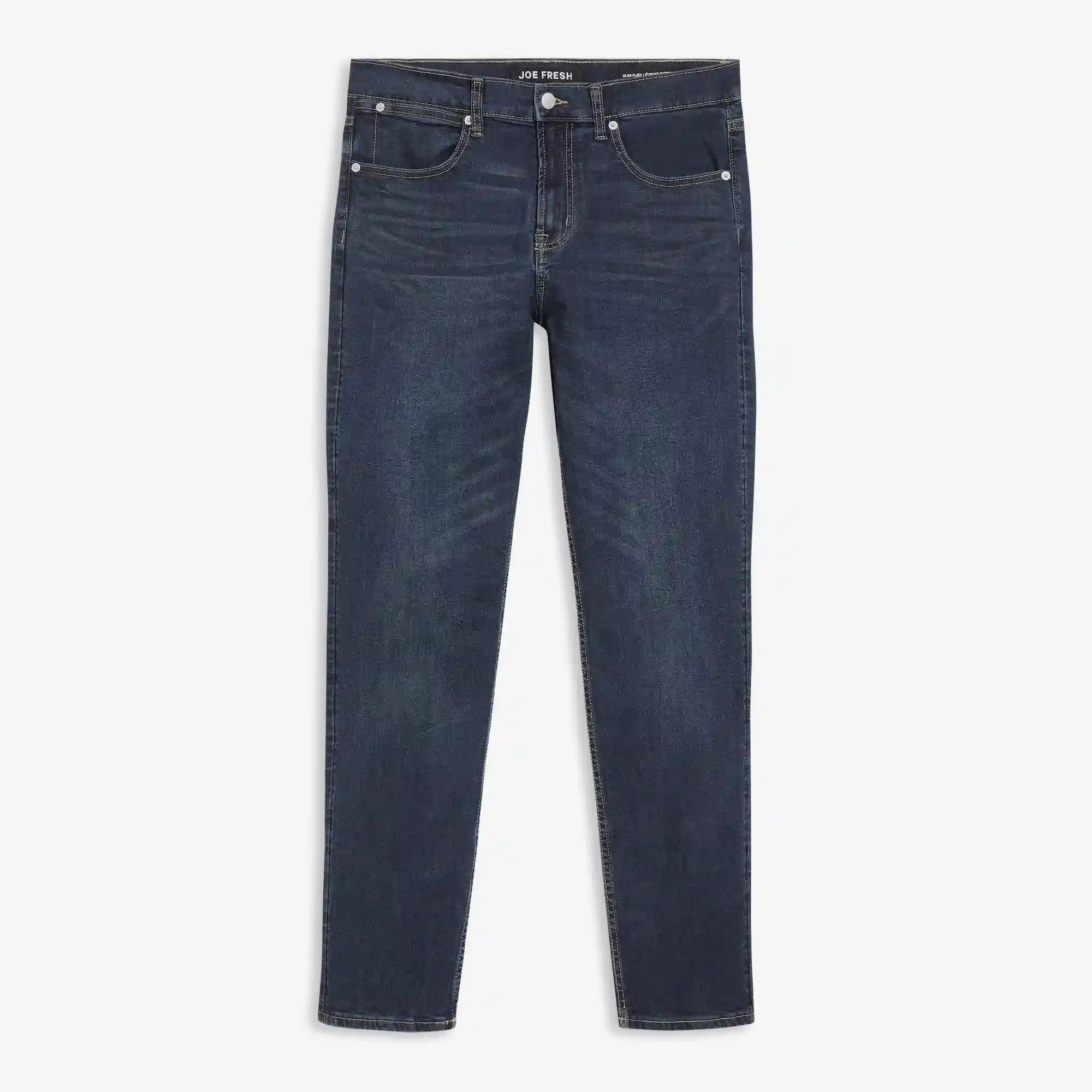 Men's Medium Wash Slim-Fit Jeans