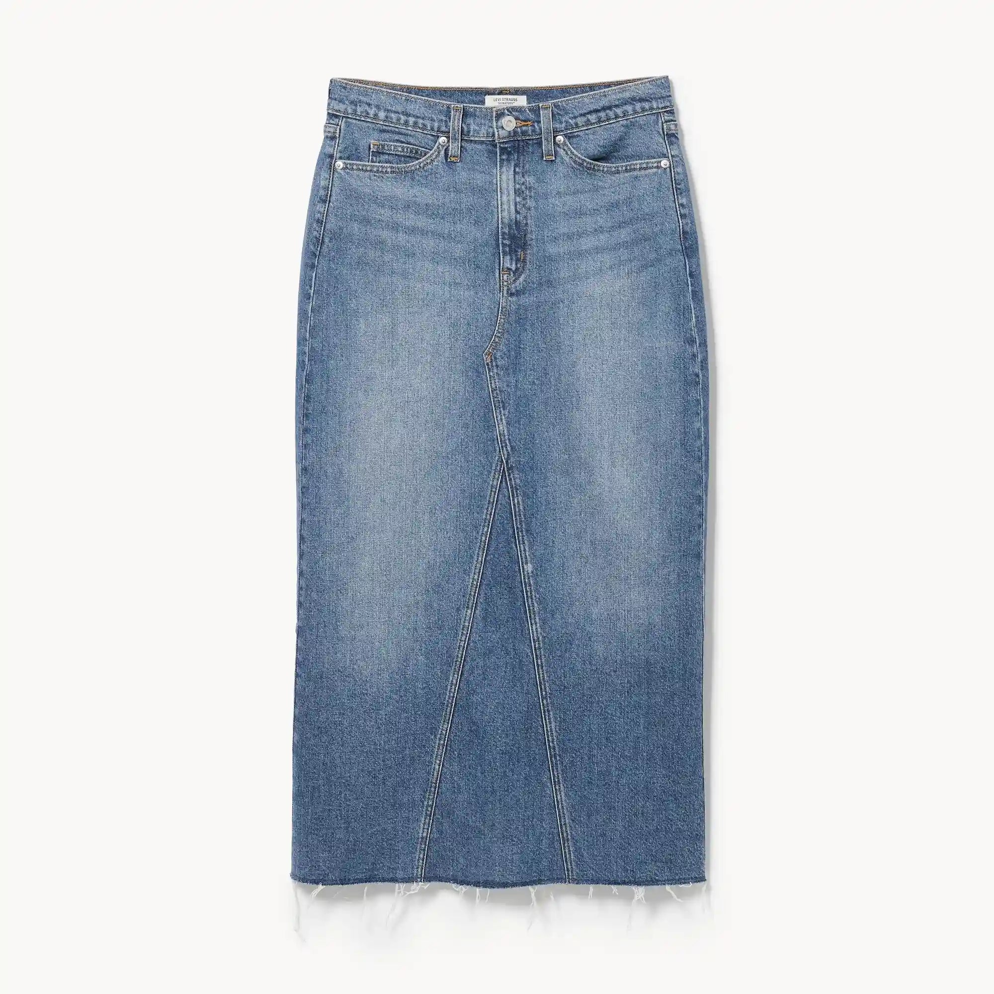 Levi Strauss Signature Goldâ¢ Denim Maxi Skirt