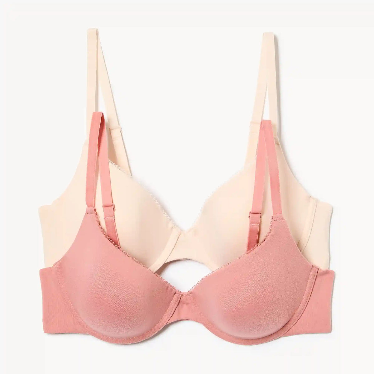 2-Pack Full Coverage Bra