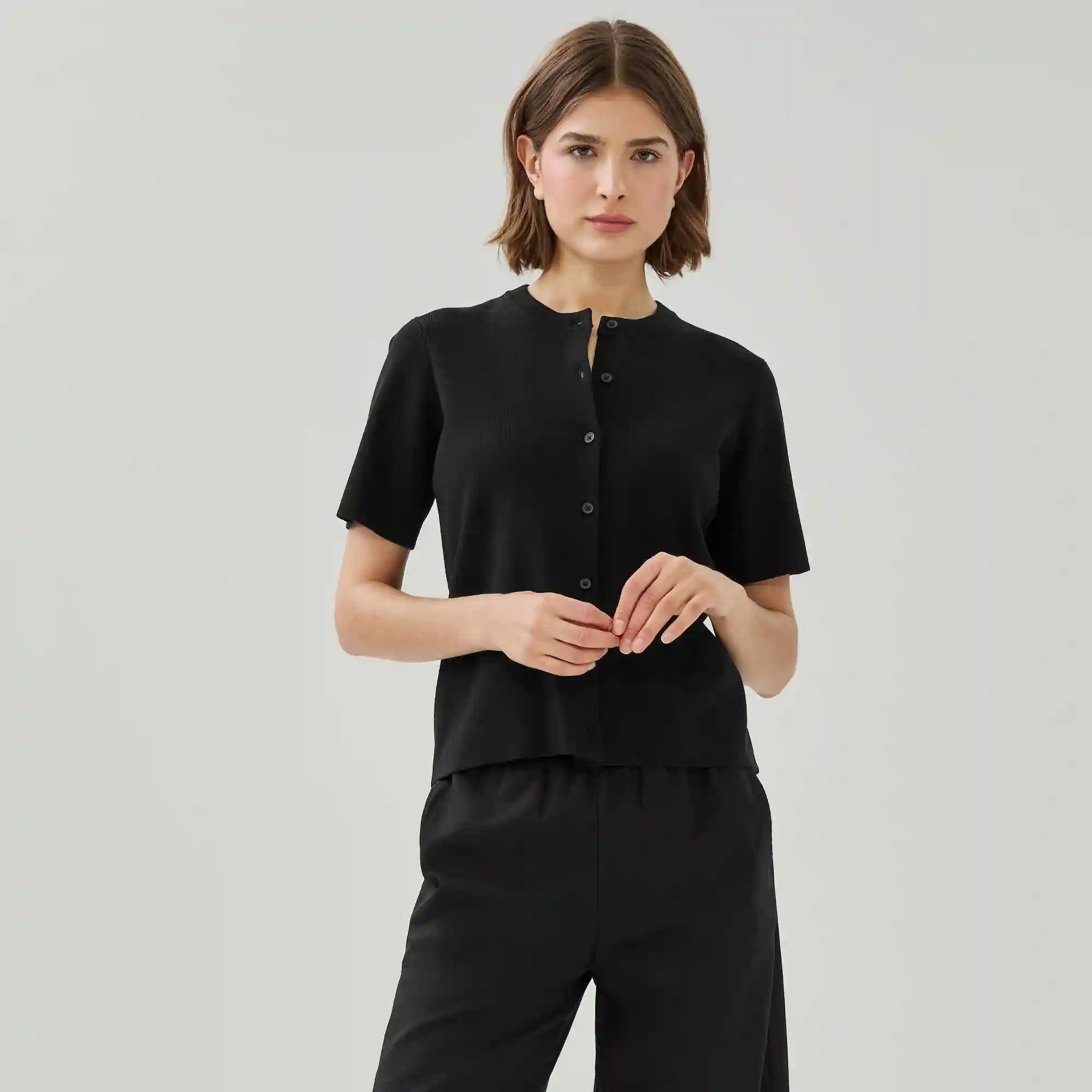 Short Sleeve Cardigan