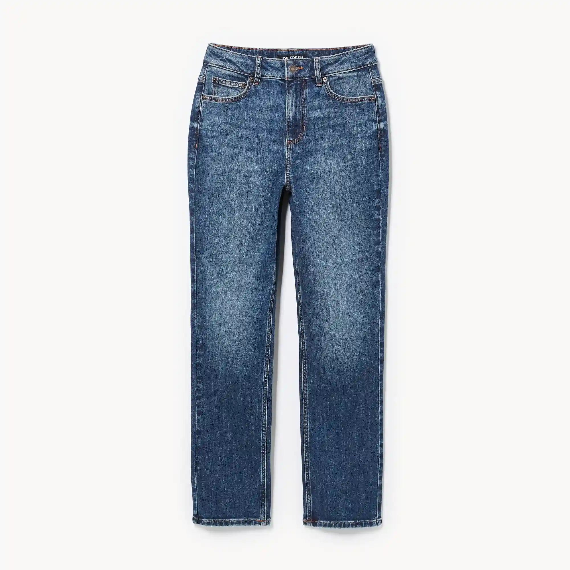 Dark Wash Slim Straight Jean