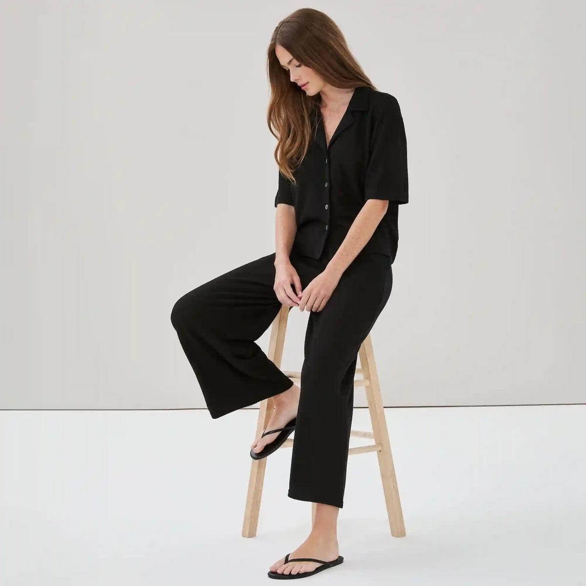 Relaxed Camp Collar Shirt