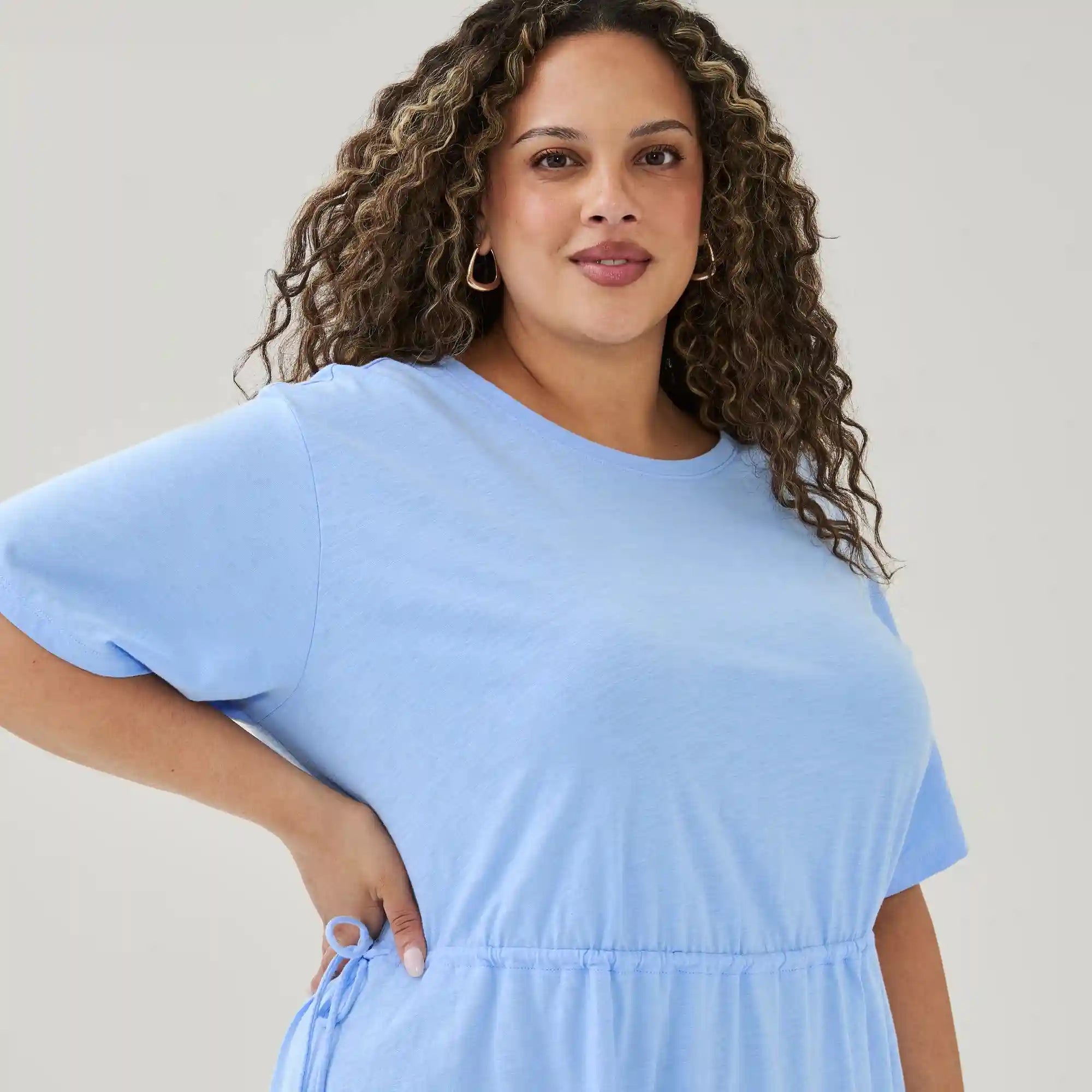 Women+ Drawstring Dress