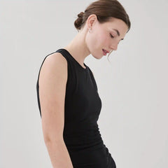Active Side Ruched Midi Dress