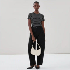 Slim Fit Ribbed T-Shirt