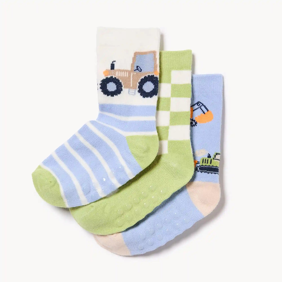 Toddler Boys' 3-Pack Crew Socks