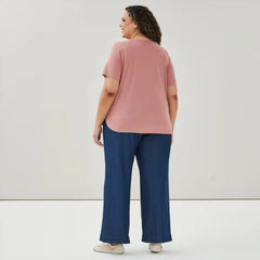 Women+ Relaxed V-Neck T-Shirt