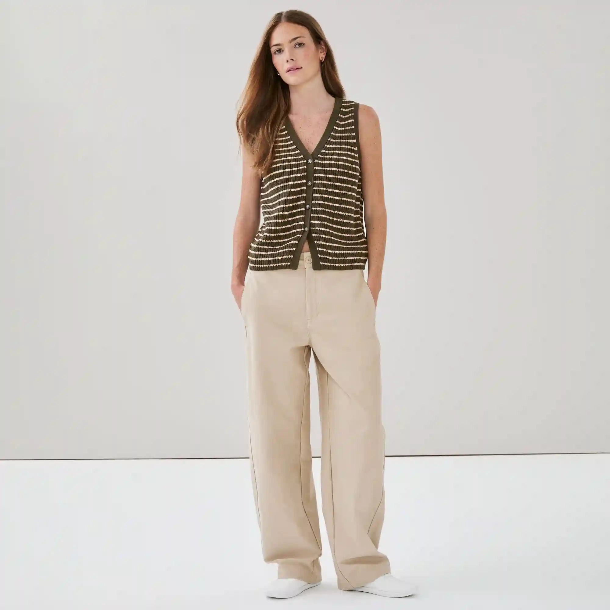 Striped Vest