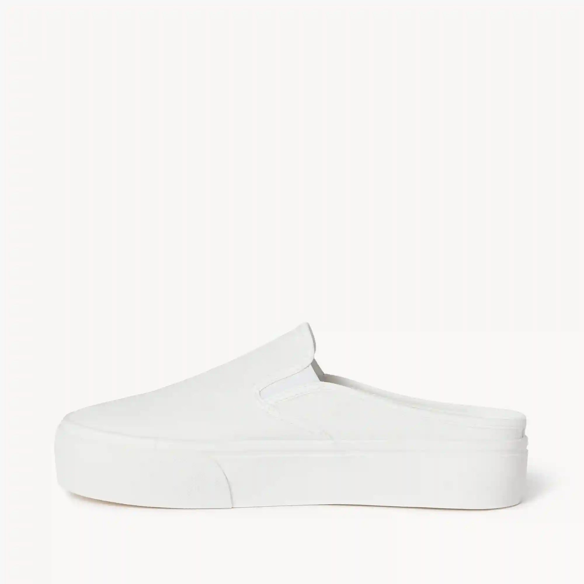 Canvas Slip-On Mules