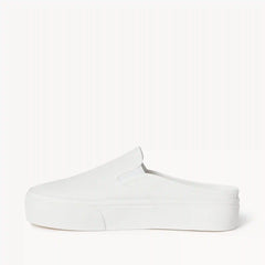 Canvas Slip-On Mules