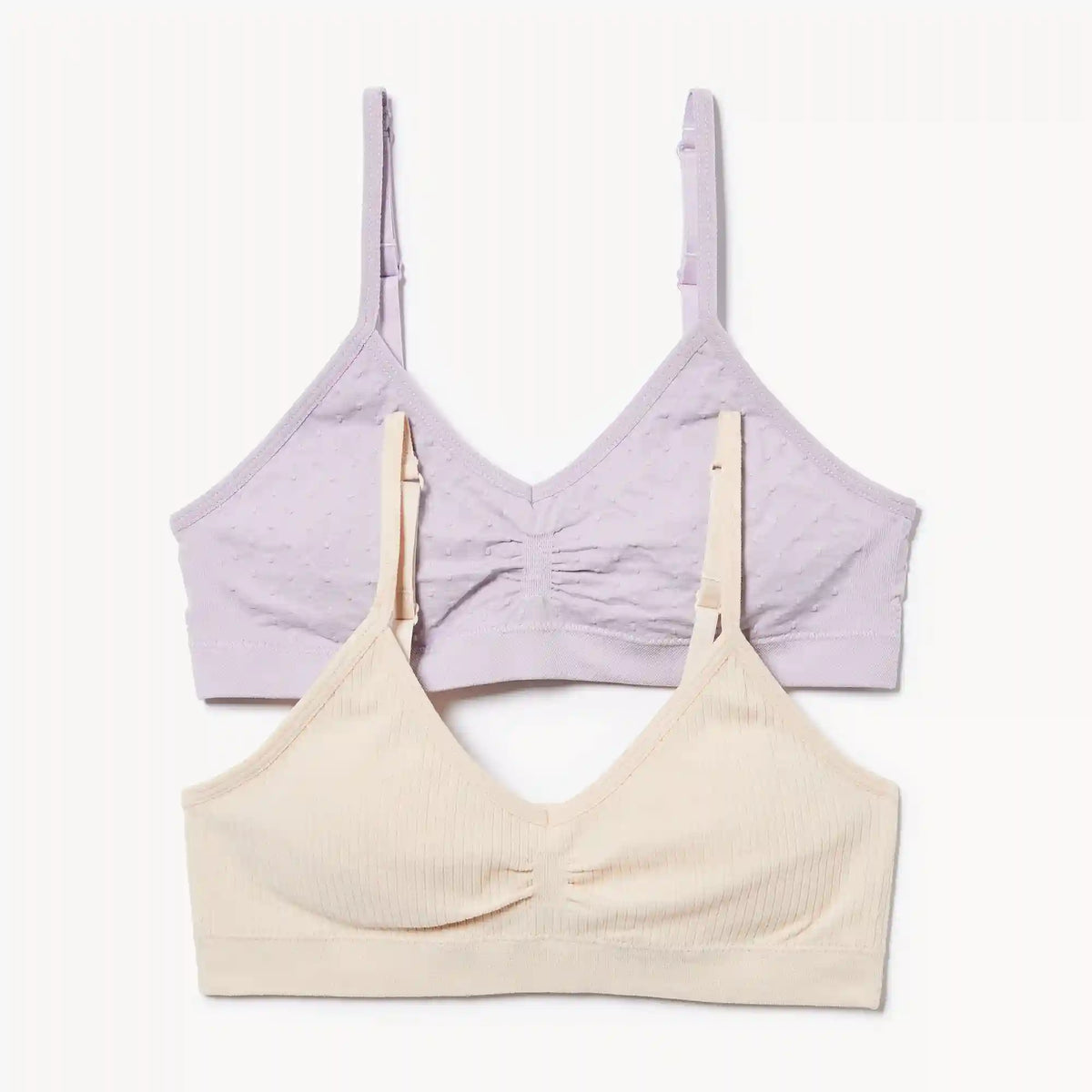 Kid Girls' 2-Pack Seamless Bralette