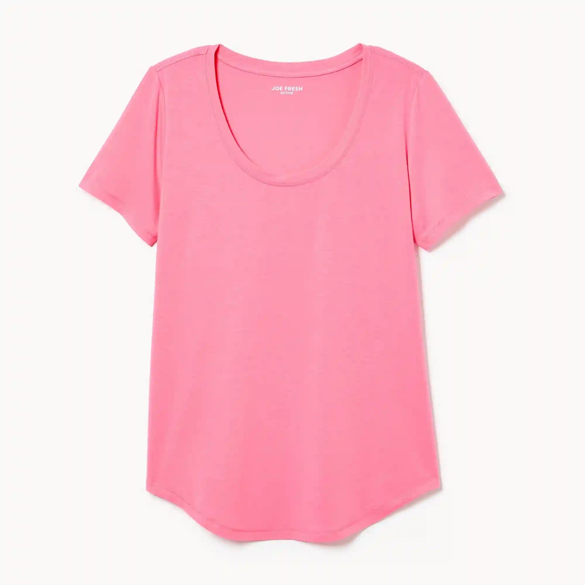 Active Scoop Neck T-Shirt