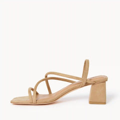 Strappy Block Heels
