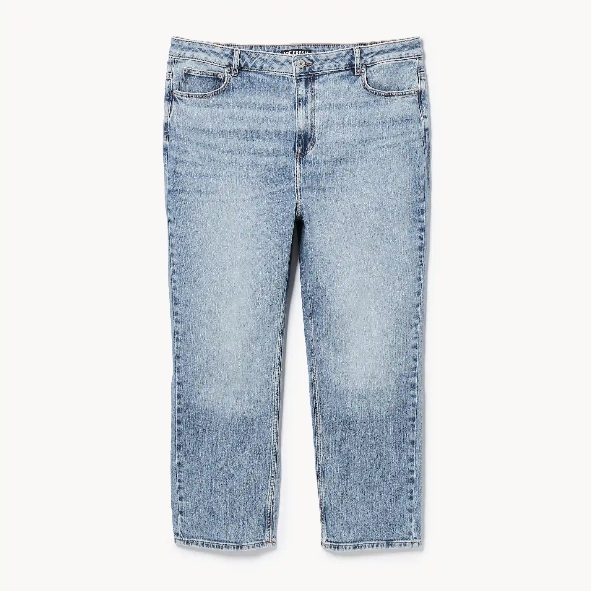 Women+ Medium Wash Slim Straight Fit Jean