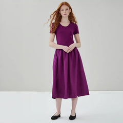 Flared Midi Dress