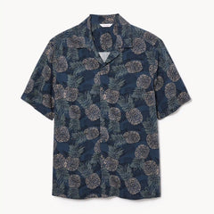Men's Printed Button-Up Shirt