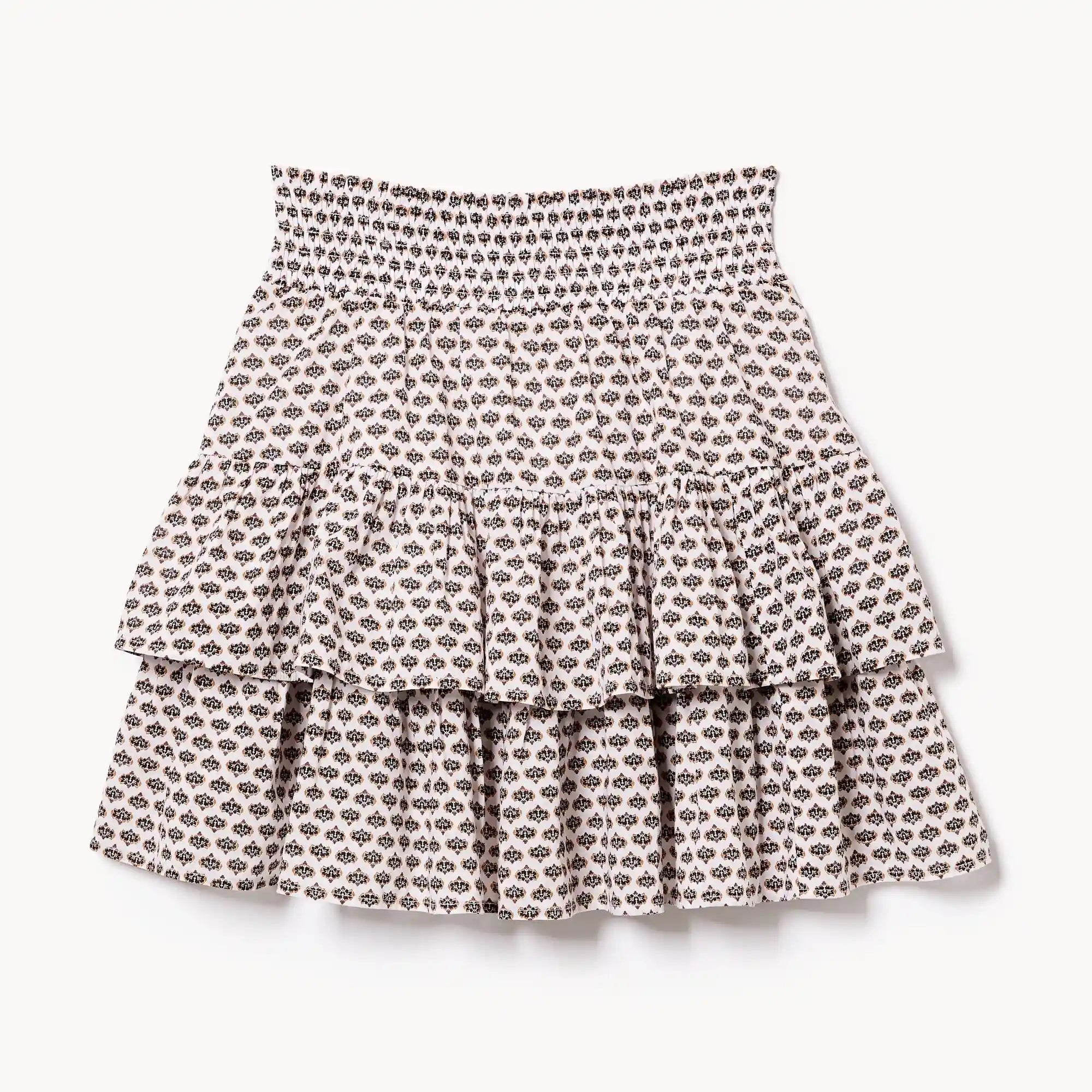 Ruffled Mini Skirt