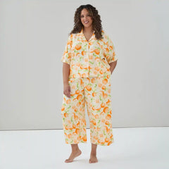 Women+ Printed Cropped Sleep Pant