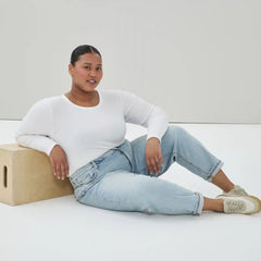 Women+ Relaxed Light Wash Jean