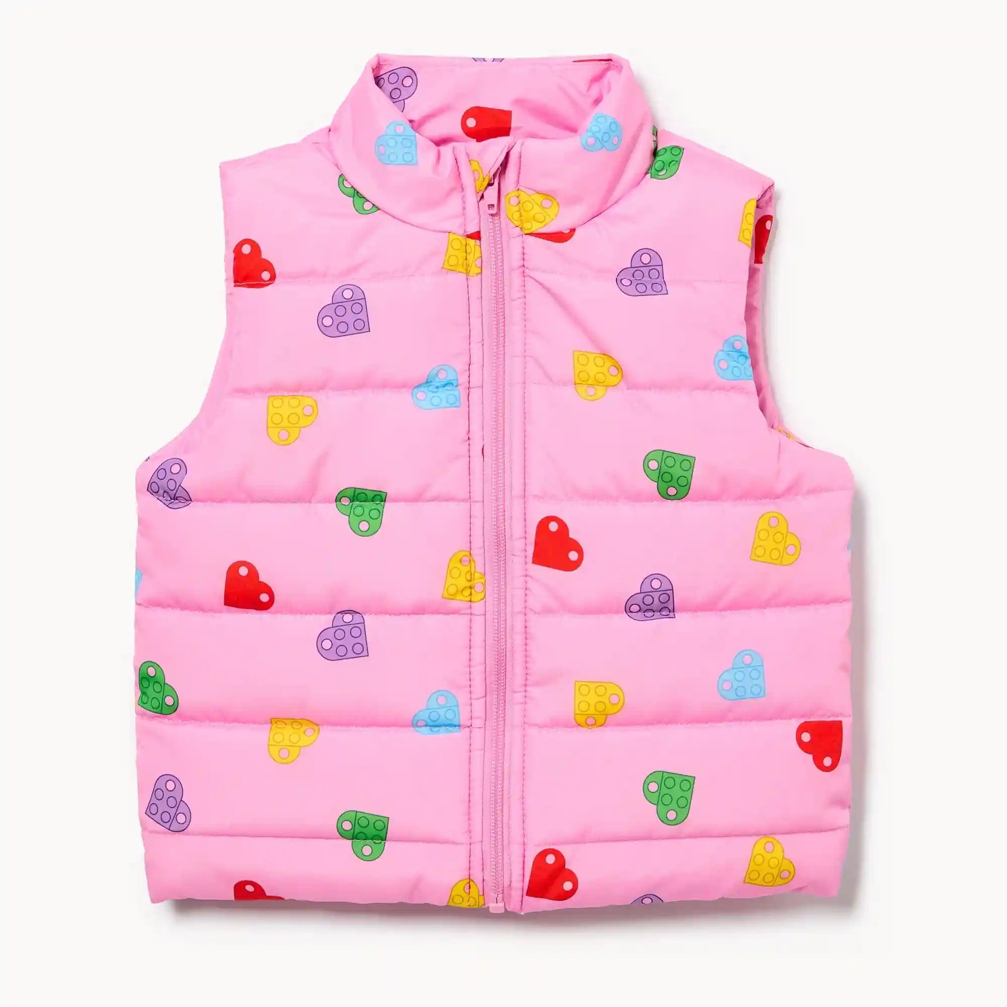 Toddler Girls' LEGOÂ® Printed Puffer Vest