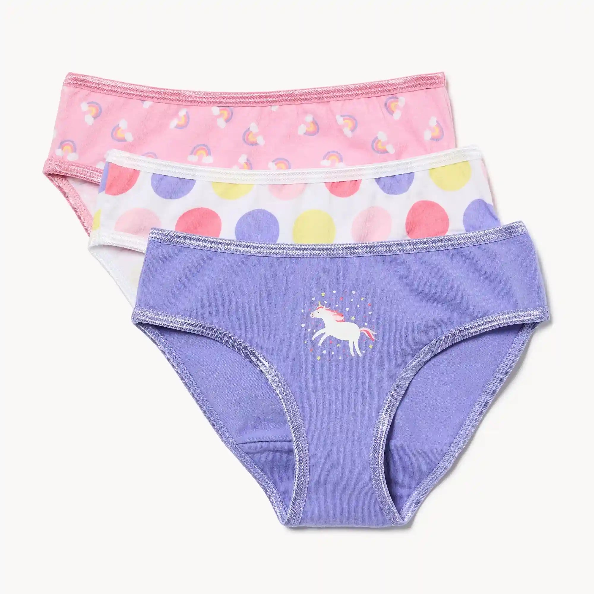 Toddler Girls' 3-Pack Bikini