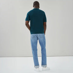 Men's Short Sleeve Polo Sweater