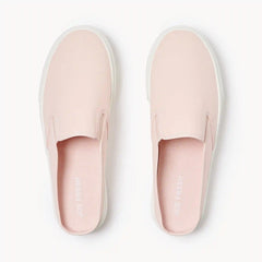 Canvas Slip-On Mules