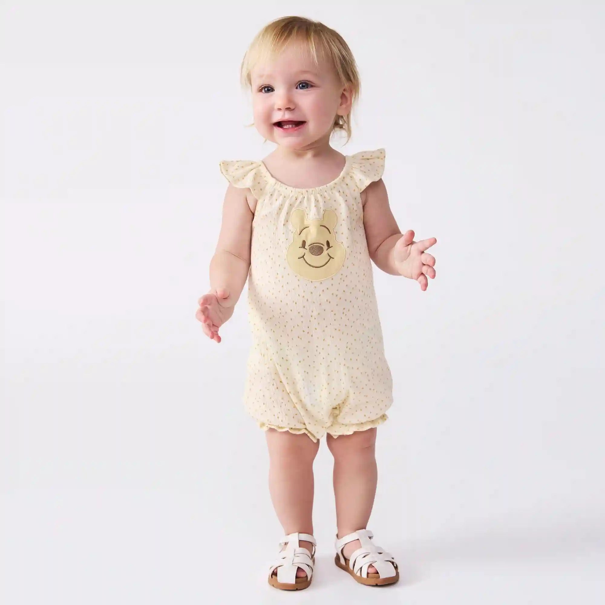 Baby Girls' Disney Winnie-the-Pooh Romper