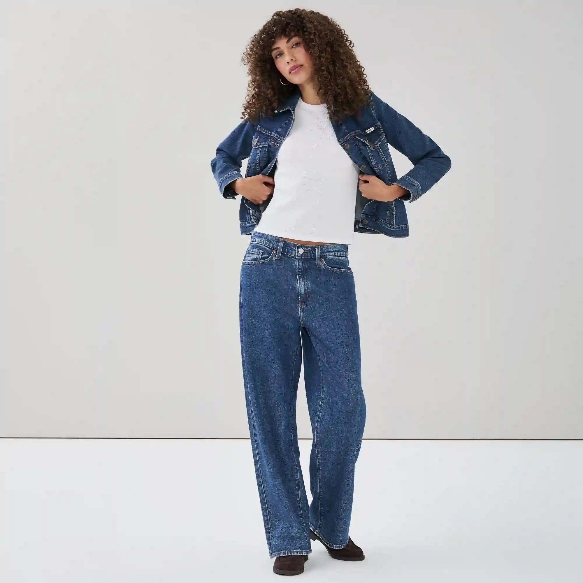 Levi Strauss Signatureâ¢ Gold Wide Leg Jean
