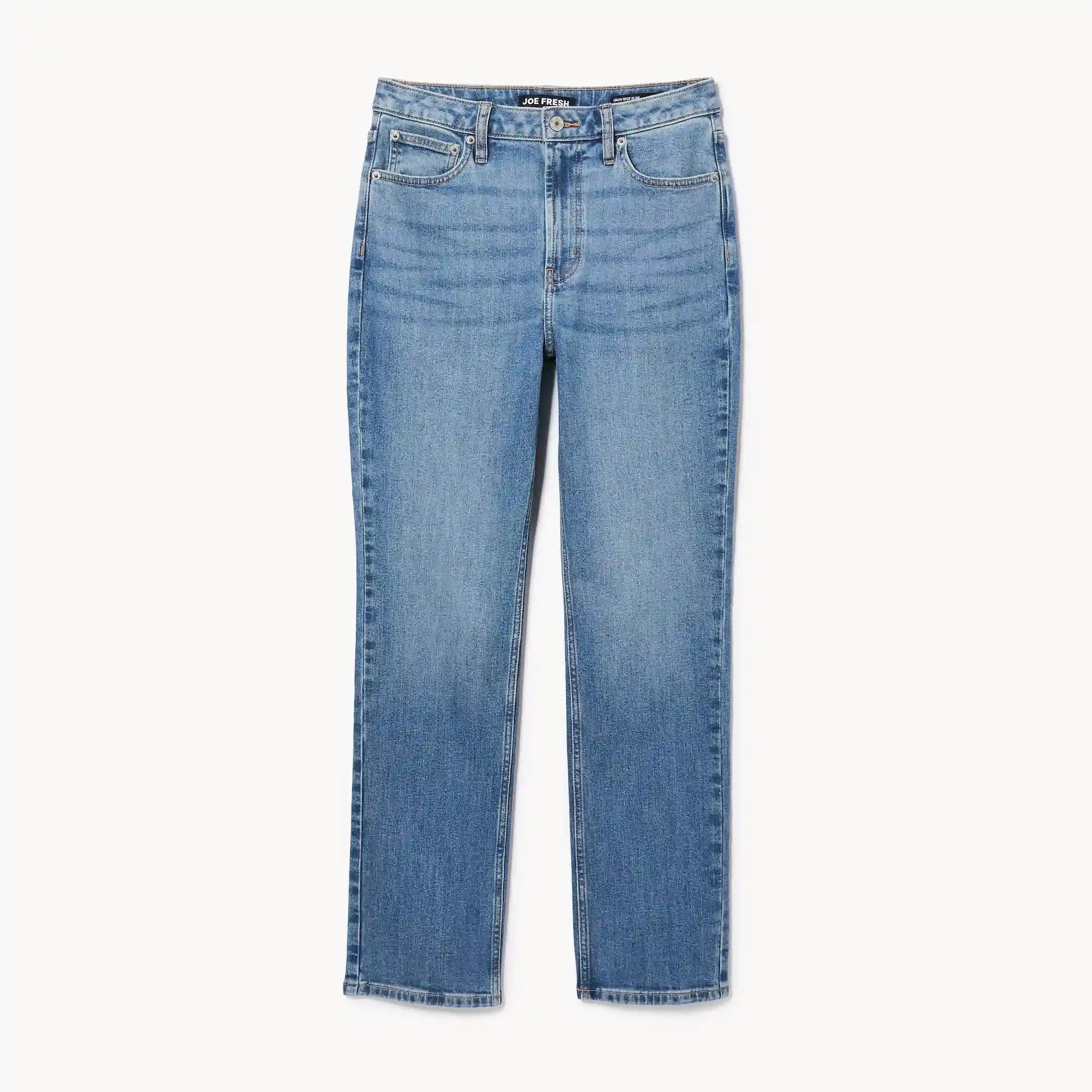 High Rise Straight Leg Jean