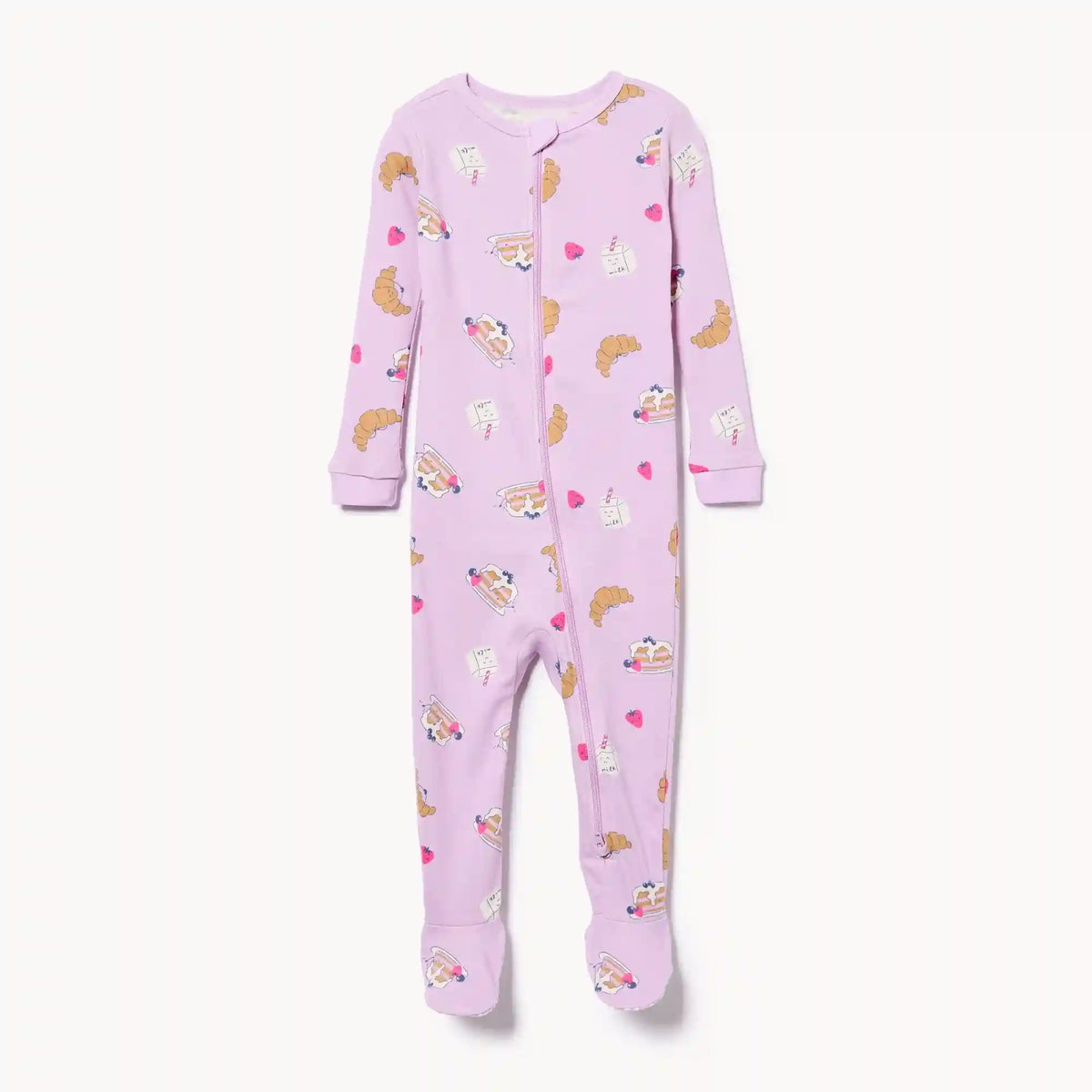 Baby Girlsâ Double Zip Sleeper