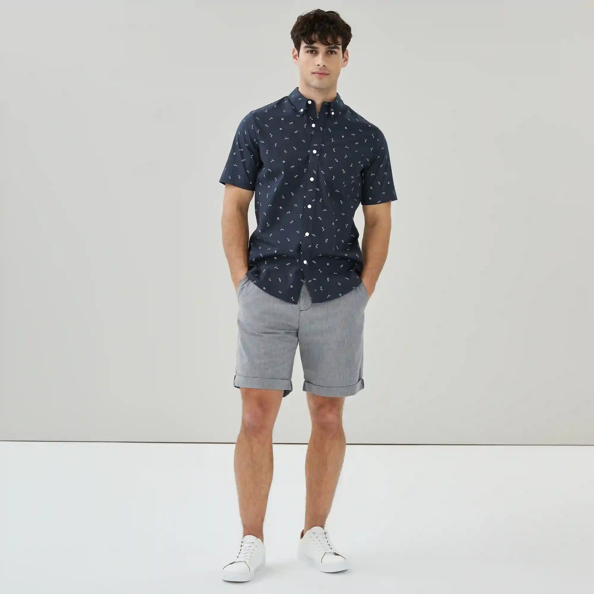 Men's Flex Poplin Button-Down Shirt