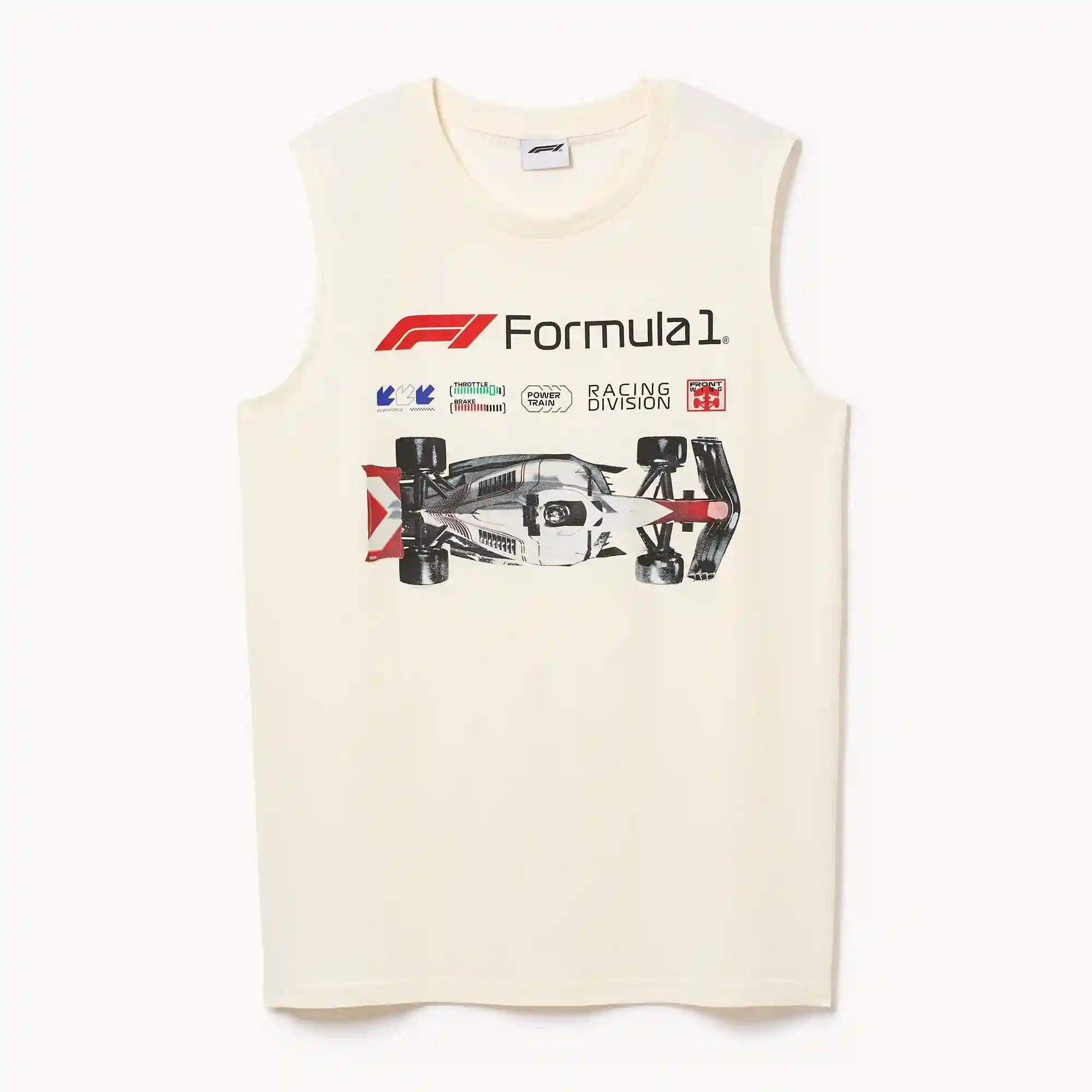 Adult Formula 1 Graphic Muscle Tank Top