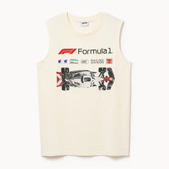 Adult Formula 1 Graphic Muscle Tank Top