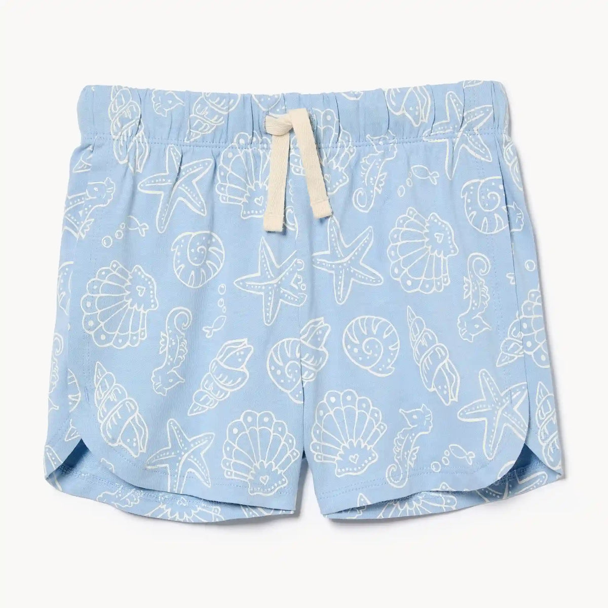 Toddler Girls' Printed Dolphin Hem Short