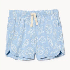 Toddler Girls' Printed Dolphin Hem Short
