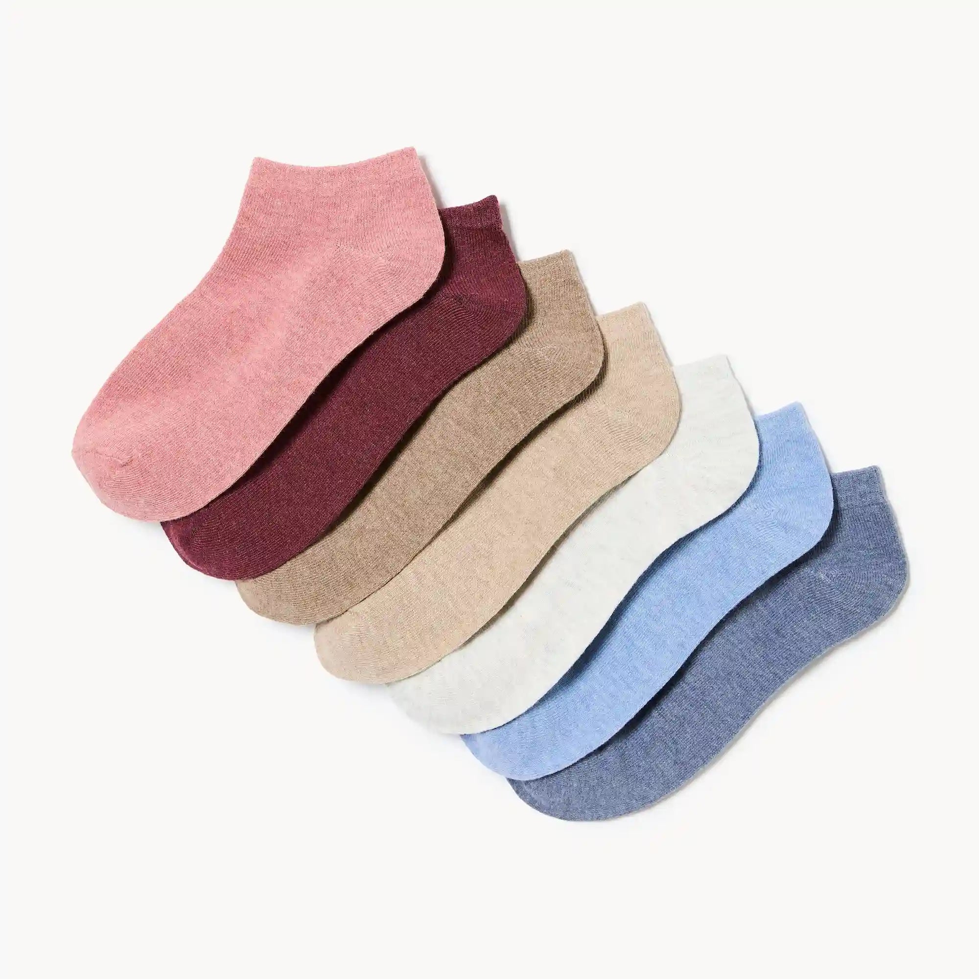 7-Pack Low-Cut Socks