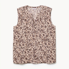 Women+ Crepe Printed Sleeveless Top