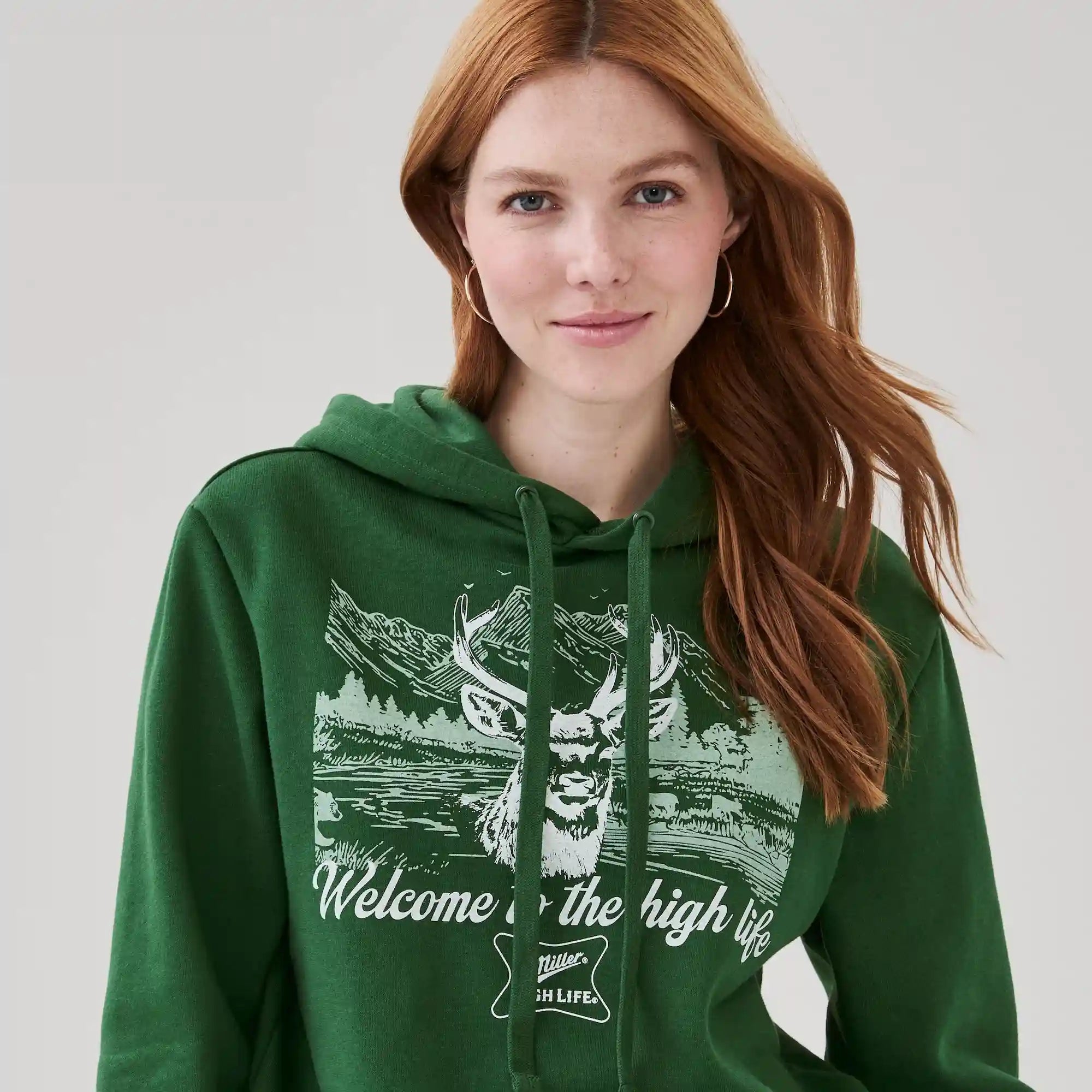 Adult Miller High Life Graphic Hoodie