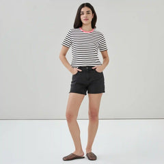 Striped Crewneck T-Shirt