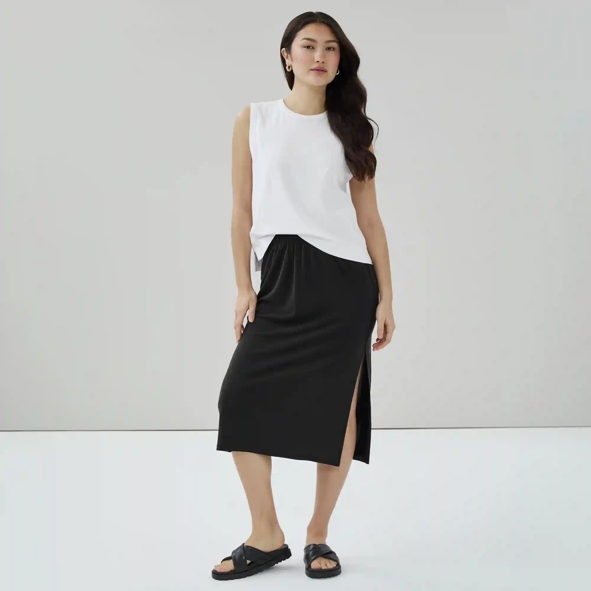 Sandwash Midi Skirt