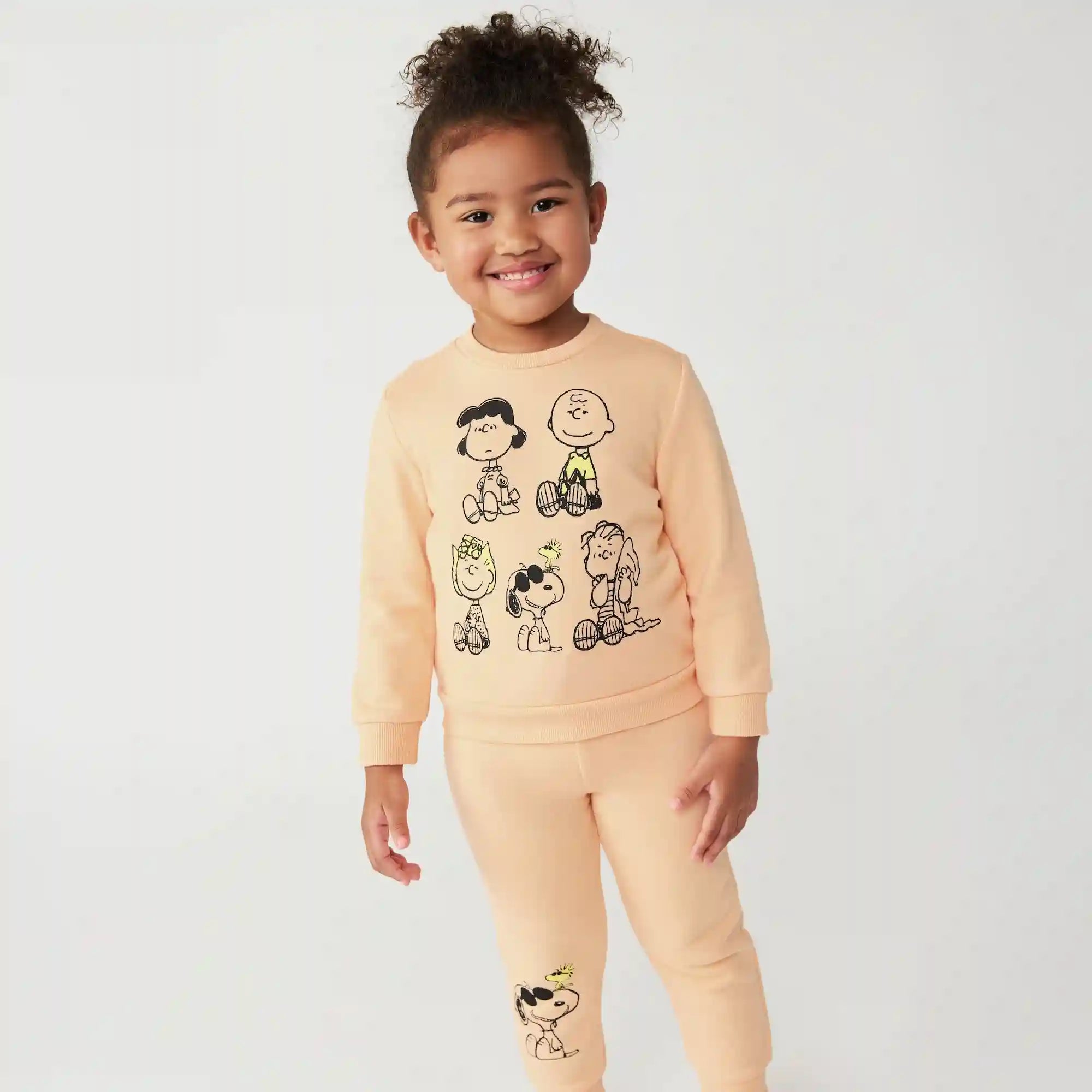 Toddler Girls' Peanuts Graphic Set
