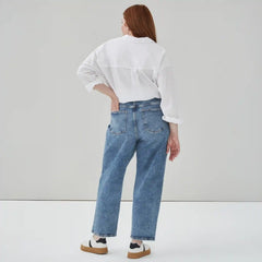 Women+ Medium Wash Straight Fit Jean
