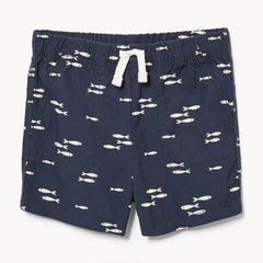 Baby Boys' Canvas Printed Short