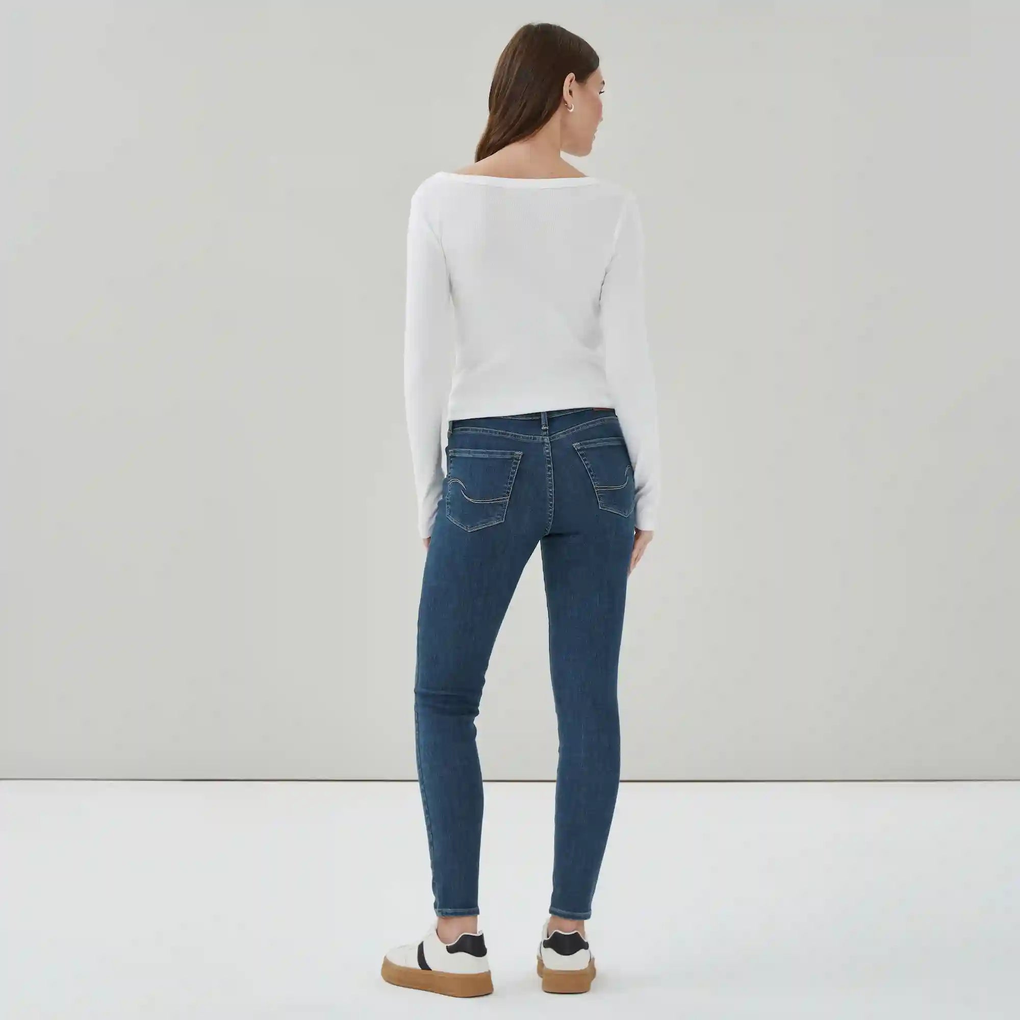 Levi Strauss Signatureâ¢ Gold Dark Wash Skinny Jean