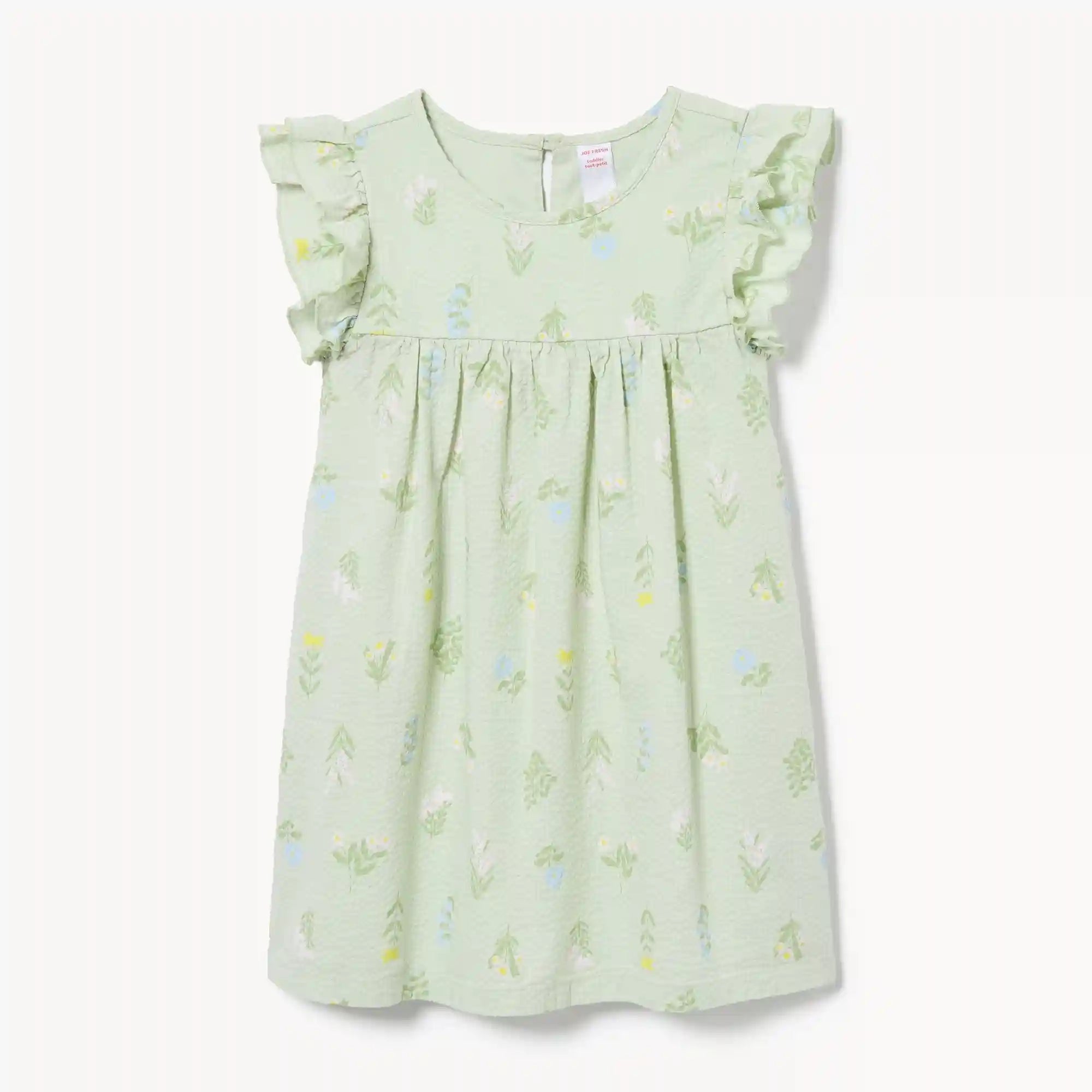 Toddler Girls' Ruffled Floral Dress