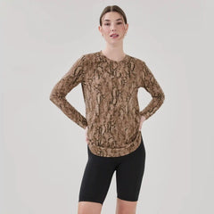 Active Printed Long Sleeve Top
