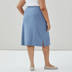 Women+ Heavyweight Cotton Midi Skirt