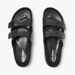 Double Buckle Sandals