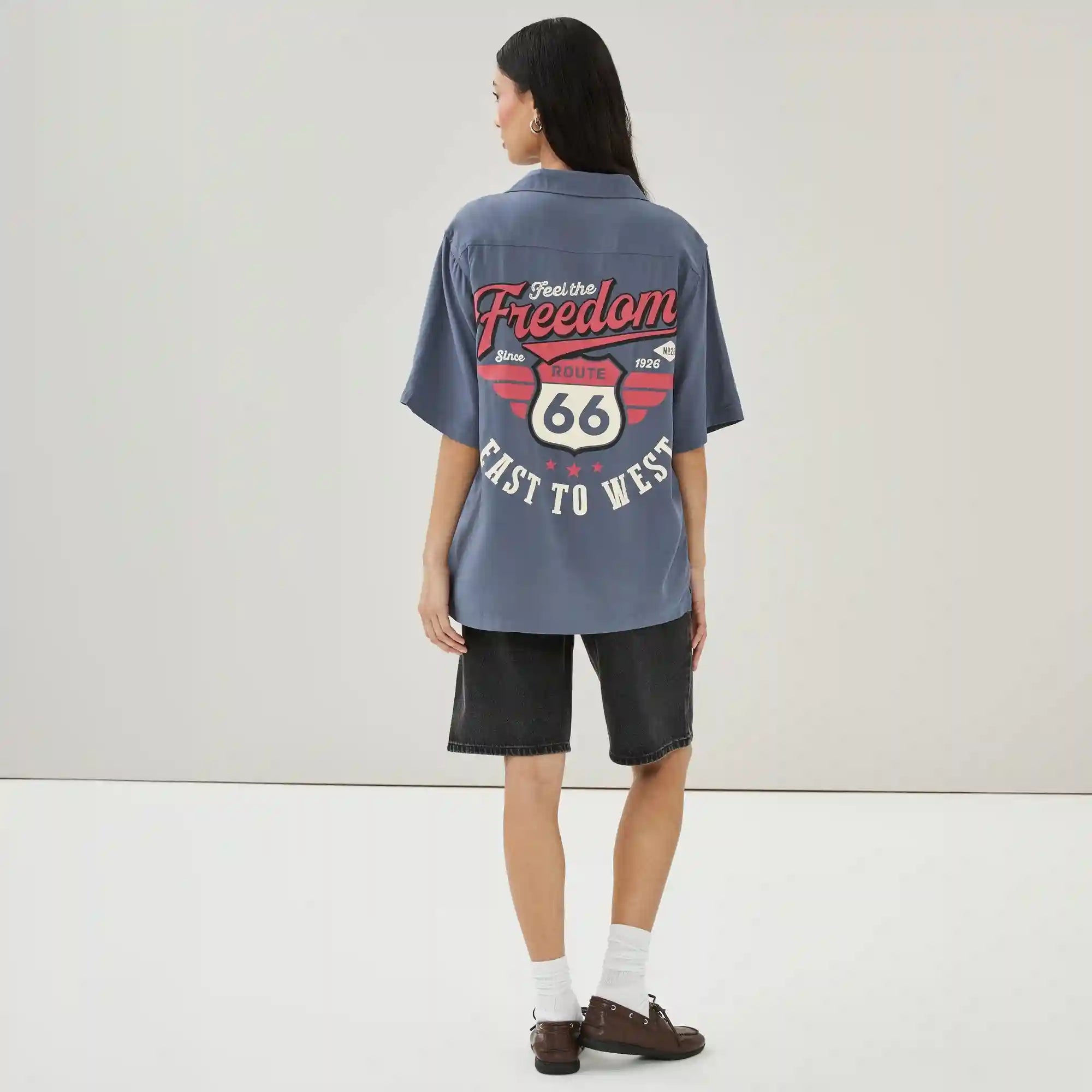 Adult Route 66 Graphic Shirt